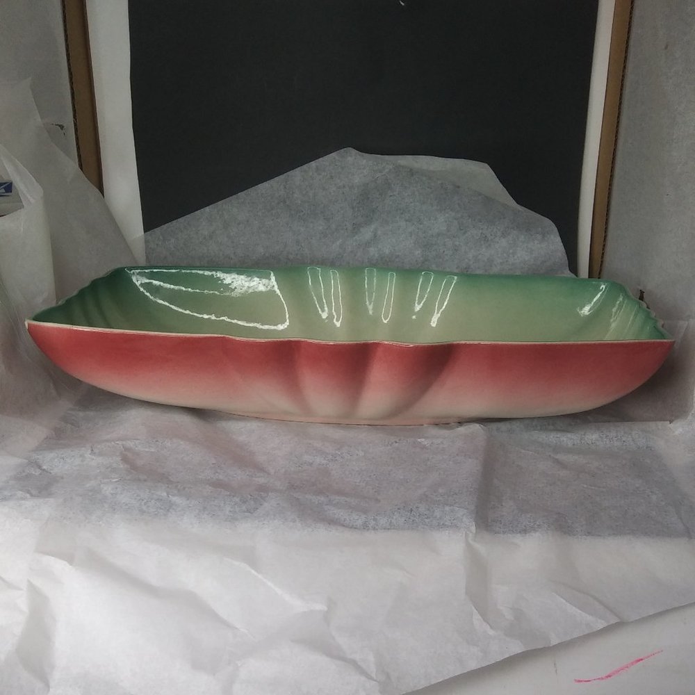 Vintage 1950's LA Pottery California Made in the USA planter FLAWED
